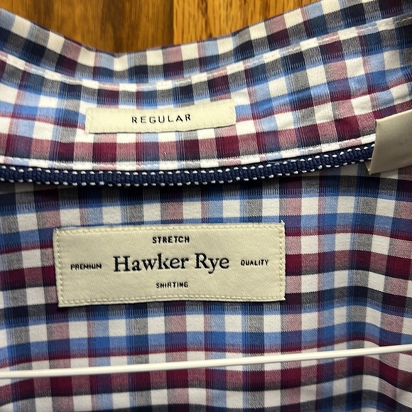 Men’s plaid dress shirt - Picture 2 of 2
